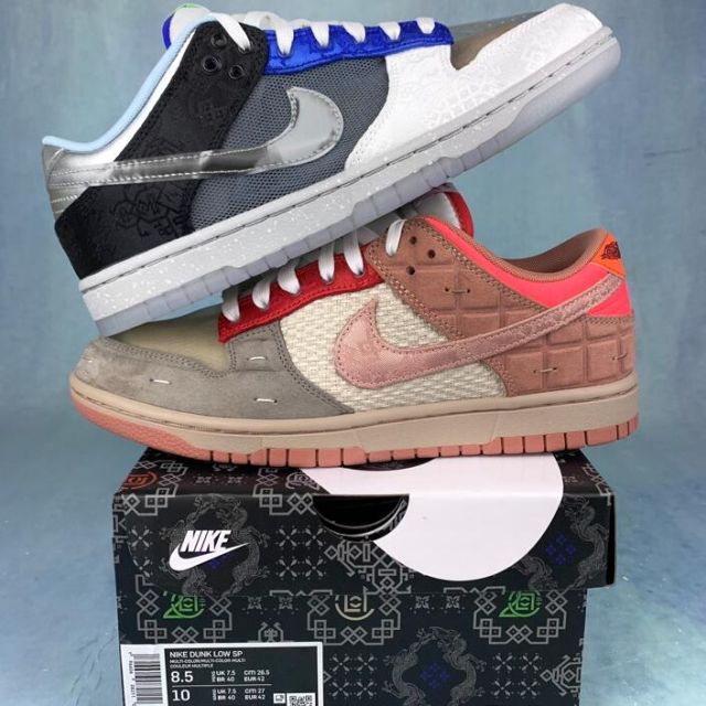 CLOT x NK Dunk Low What The