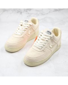 Stussy x Air Force 1 Low Fossil Stone